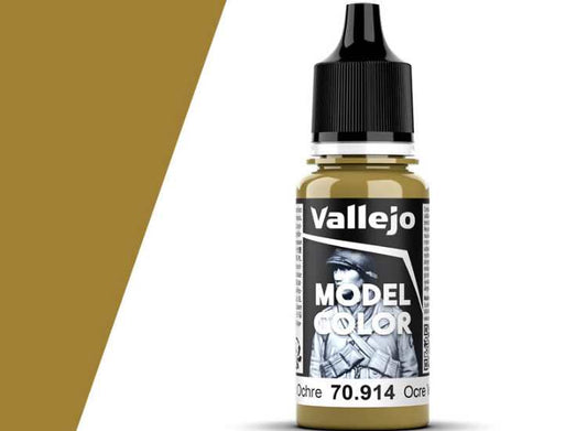 18ml Vallejo - Model Color - Green Ochre (132)