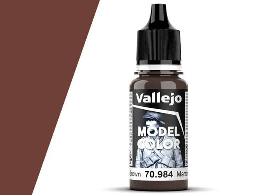 18ml Vallejo - Model Color - Flat Brown (155)