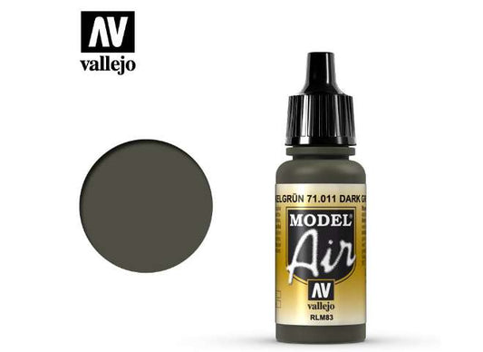 17ml Vallejo - Model Air - 011  Tank Green