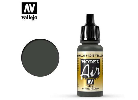 17ml Vallejo - Model Air - 013  Yellow Olive