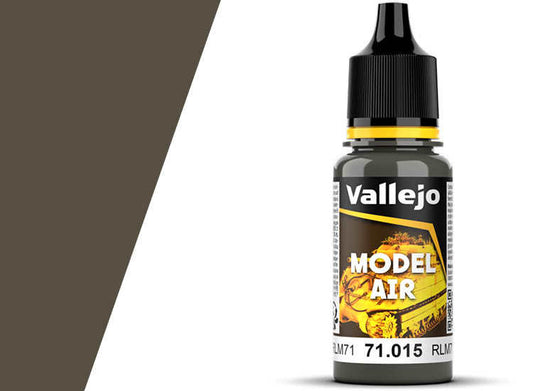 18ml Vallejo - Model Air - 015 Dark Green RLM71