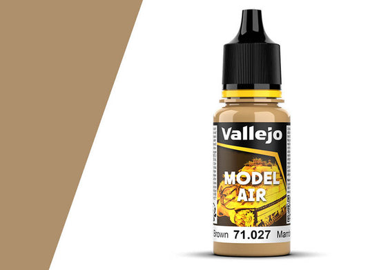 18ml Vallejo - Model Air - 027  Light Brown