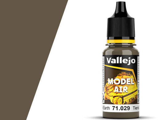 18ml Vallejo - Model Air - 029  Dark Earth