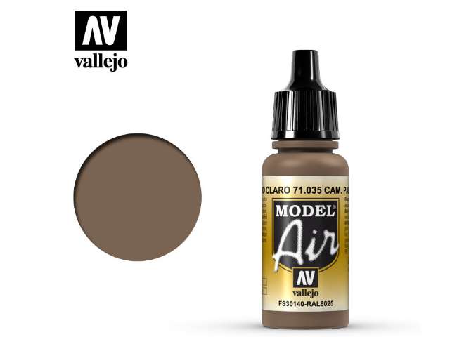 17ml Vallejo - Model Air - 035  Camouflage Light Brown