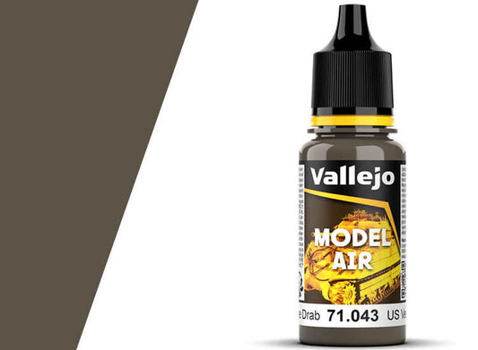 18ml Vallejo - Model Air - 043 US Olive Drab