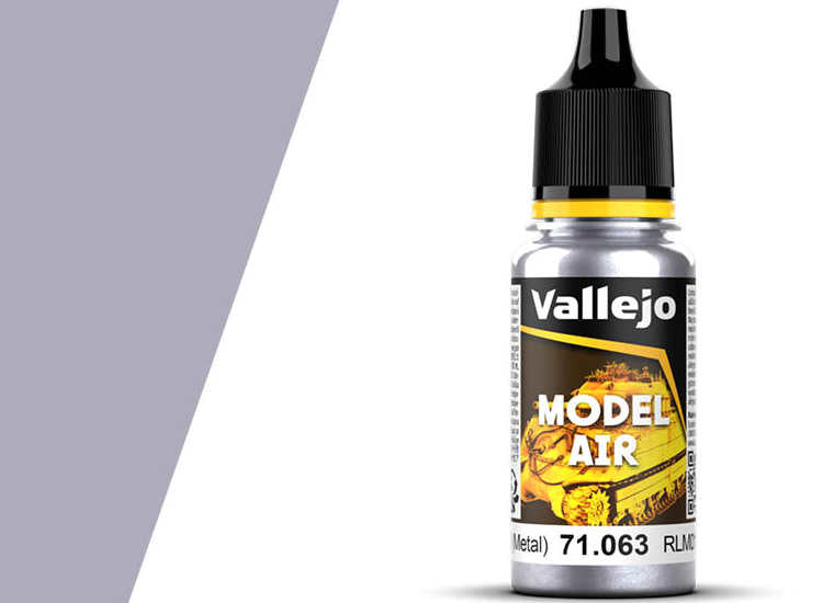 18ml Vallejo - Model Air - 063  Silver RLM01 (Metallic)