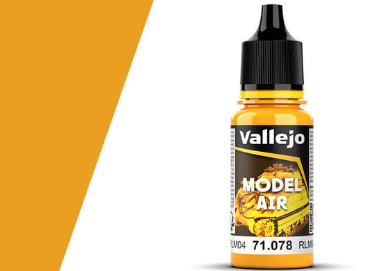 18ml Vallejo - Model Air - 078  Yellow RLM04