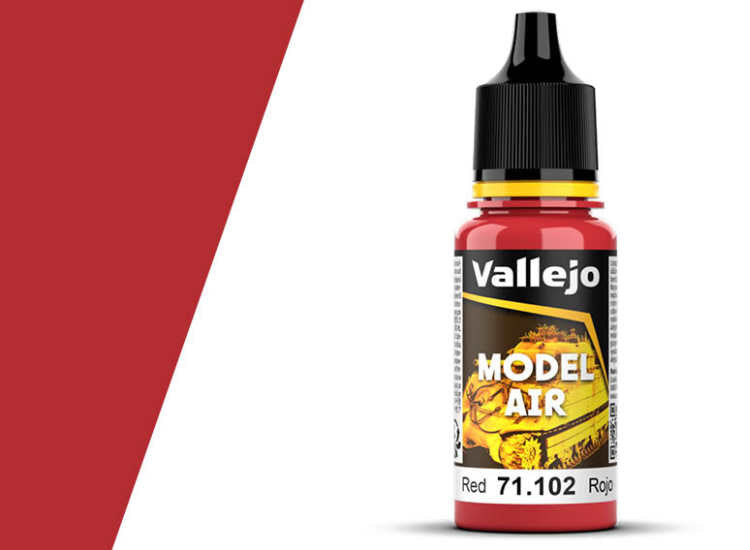 18ml Vallejo - Model Air - 102 Red