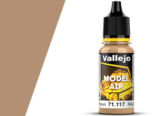 18ml Vallejo - Model Air - 117 Camouflage Brown RAL8020