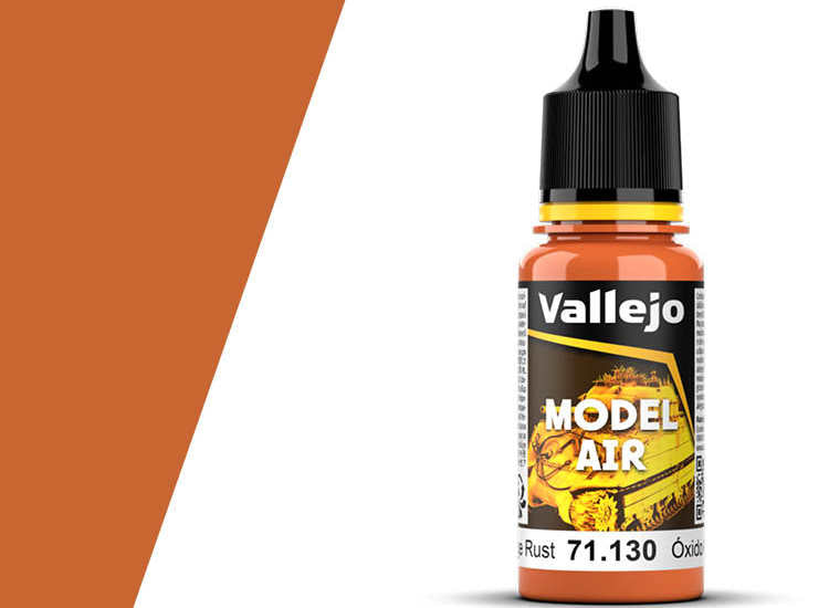 18ml Vallejo - Model Air - 130 Orange Rust