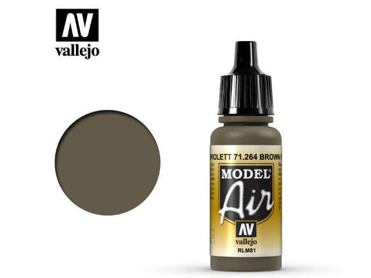 17ml Vallejo - Model Air - 264 Brown Violet RLM81