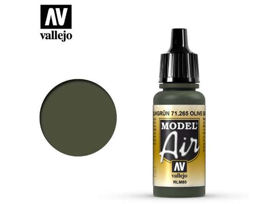 17ml Vallejo - Model Air - 265 Olive Green RLM80