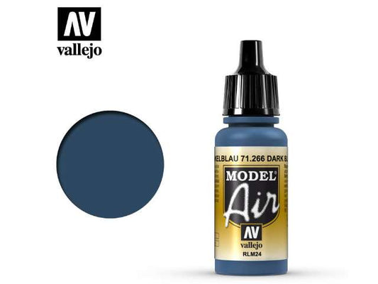 17ml Vallejo - Model Air - 266 Dark Blue RLM24