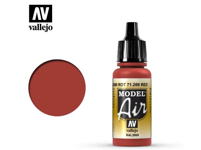 17ml Vallejo - Model Air - 269 Red