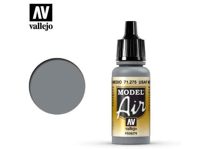 17ml Vallejo - Model Air - 275 USAF Medium Grey