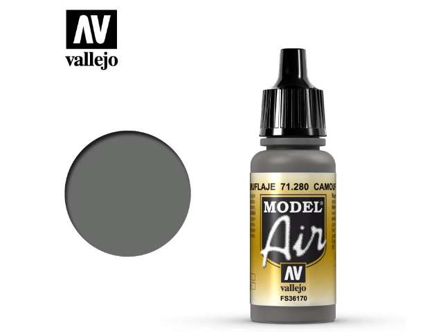 17ml Vallejo - Model Air - 280 Camouflage Grey