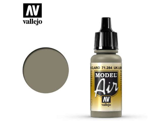 17ml Vallejo - Model Air - 284 UK Light Mud