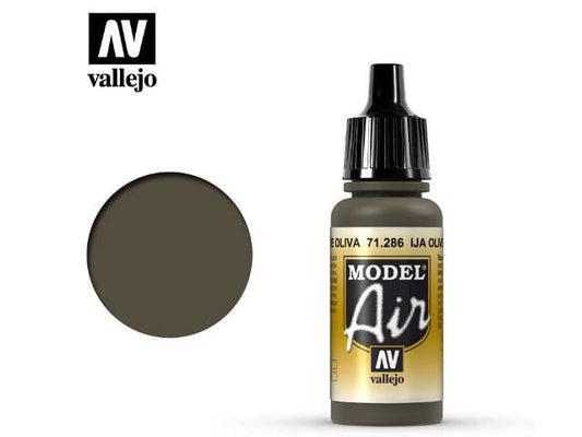 17ml Vallejo - Model Air - 286 IJA Olive Green