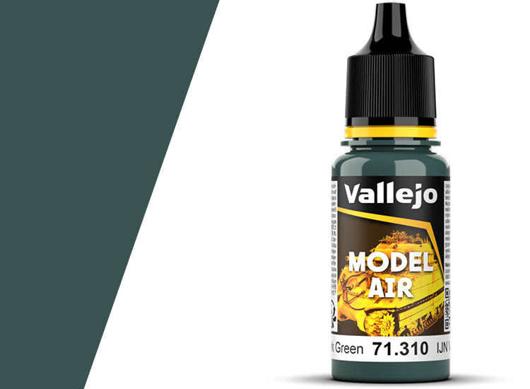 18ml Vallejo - Model Air - 310 IJN Deep Dark Green