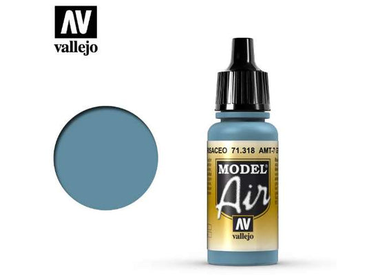 17ml Vallejo - Model Air - 318 AMT-7 Greyish Blue