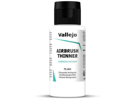 60ml Vallejo - Model Air - 71361 Airbrush Thinners 60ml