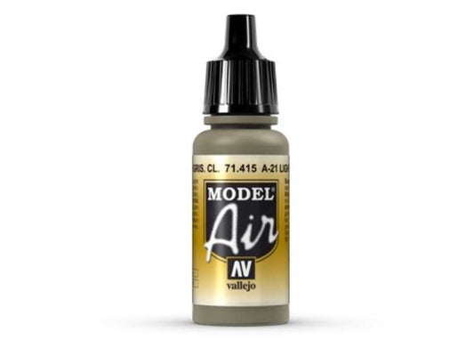 17ml Vallejo - Model Air - 415 A-21 Light Greyish Brown