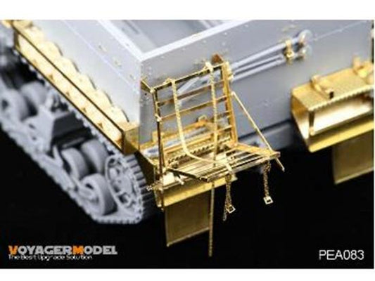 1/35 Voyager - Photo Etched set for 1/35 Stowager holder  for M2 or M3 half track (For DRAGON)