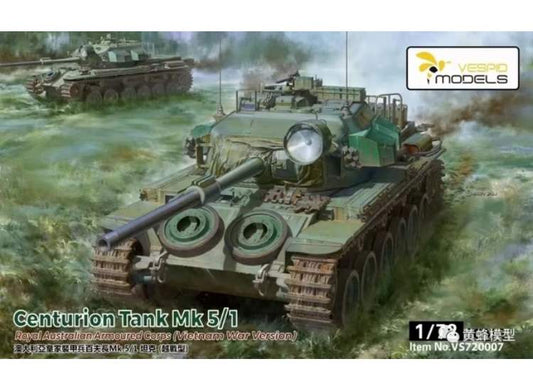 1/72 Vespid Models - Centurion Tank Mk 5/1 Royal Australian Armoured Corps (Vietnam War)