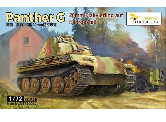 1/72 Vespid Models - Panther G 20mm Flakvierling auf Fahrgestell