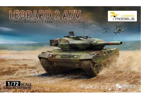 1/72 Vespid Models - Leopard 2 A7V German Main Battle Tank