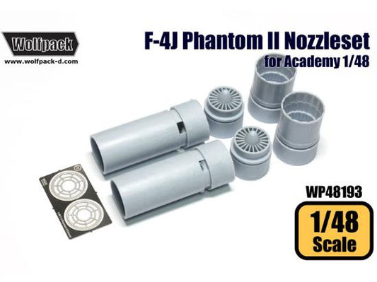 1/48 Wolfpack Design - F-4J Phantom II J79 Engine Nozzle set