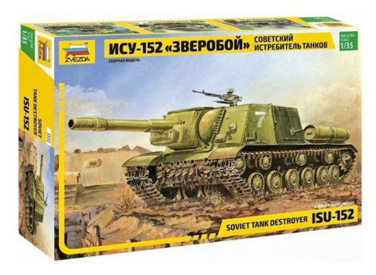 1/35 Zvezda - Soviet Self-Propelled Gun ISU-152