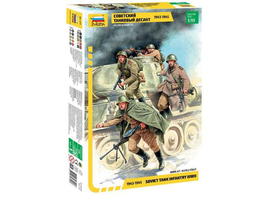 1/35 Zvezda - Soviet Tank Infantry
