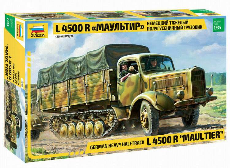 1/35 Zvezda - Opel Maultier 4.5 Ton Truck