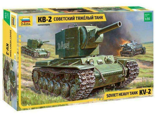 1/35 Zvezda - Soviet Heavy Tank KV-2