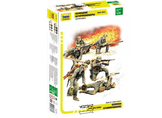 1/35 Zvezda - German Sturmpioniere WWII