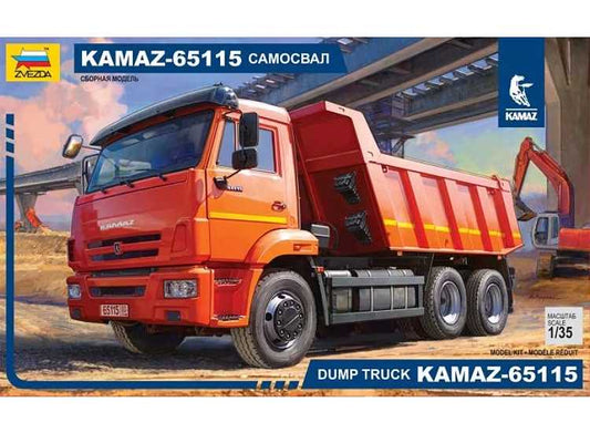 1/35 Zvezda - Dump Truck Kamaz 65115