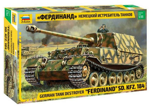 1/35 Zvezda - Ferdinand Sd.Kfz.184 German Tank Destroyer