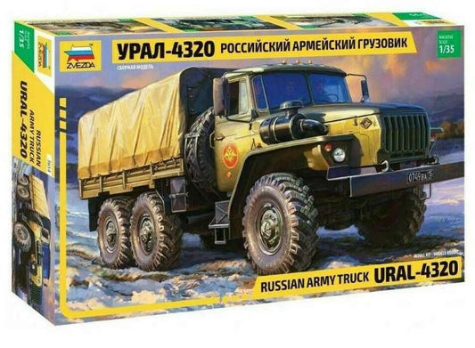 1/35 Zvezda - URAL-4320 Russian Army Truck