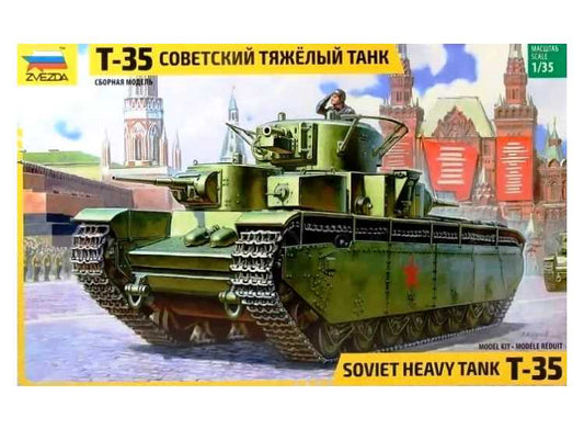 1/35 Zvezda - Soviet Heavy TankT-35