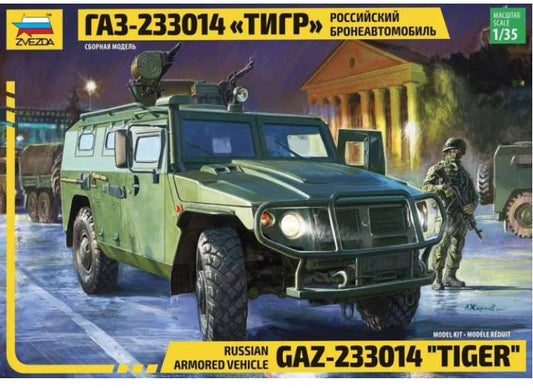 1/35 Zvezda - Russian Armored Vehicle GAZ-233014 Tiger