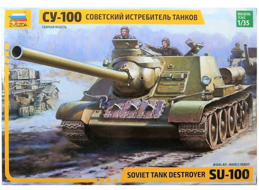 1/35 Zvezda - Su-100 Soviet Tank Destroyer