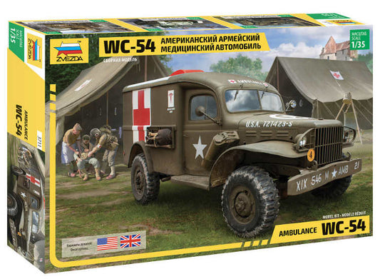 1/35 Zvezda - Dodge WC-54 Ambulance
