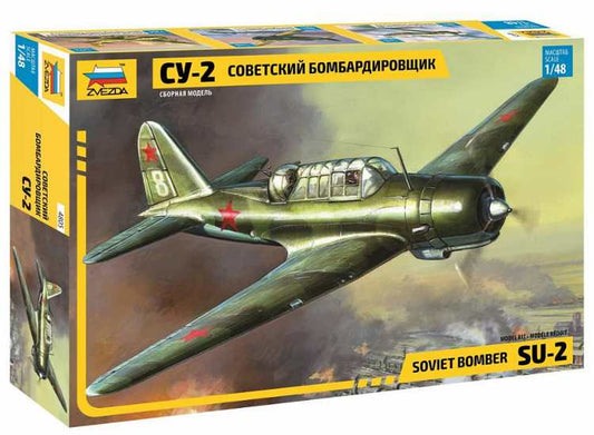 1/48 Zvezda - Soviet Bomber Su-2