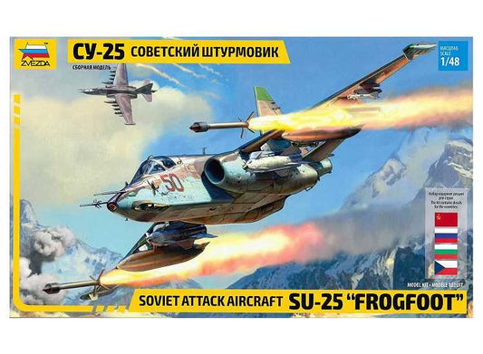 1/48 Zvezda - Sukhoi Su-25 Frogfoot