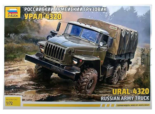 1/72 Zvezda - Ural-4320 Russian Army Truck