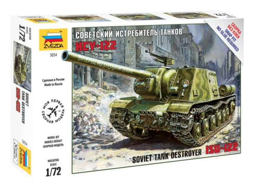 1/72 Zvezda - Soviet Tank Destroyer ISU-122