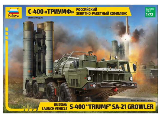1/72 Zvezda - Russian Launch Vehicle S-400 Triumf SA-21 Growler