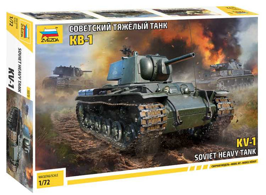 1/72 Zvezda - Soviet Tank KV-1
