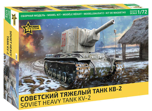 1/72 Zvezda - Soviet Heavy Tank KV-2